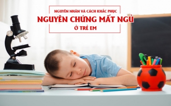 Nguyên nhân và cách khắc phục chứng mất ngủ ở trẻ em