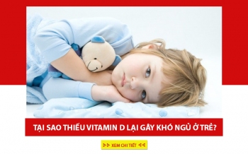 Tại sao thiếu Vitamin D gây khó ngủ ở trẻ